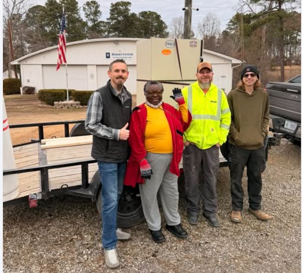 Helping local community